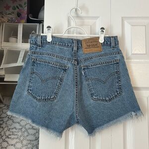 Levi's Classic Blue Jean Shorts